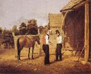 William Sidney Mount The Horse Dealers oil painting on canvas